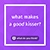 What makes a good kisser?